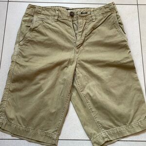 American Eagle khaki shorts.  size 28. Longer length